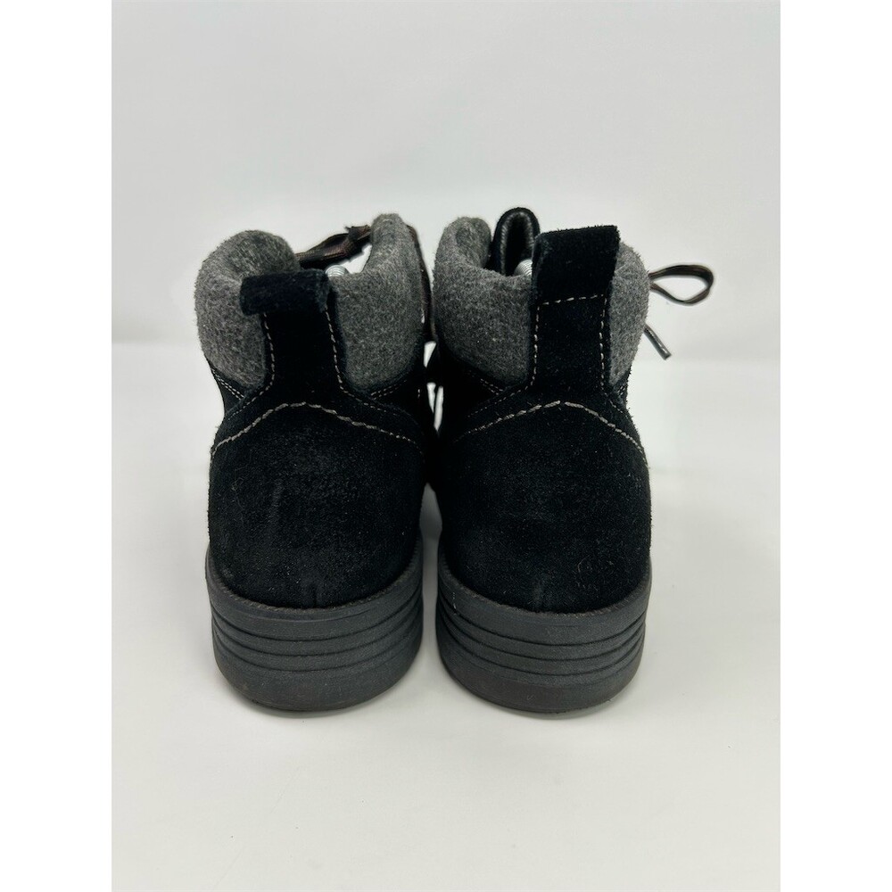 Earth Origins Womens Combat Hiker Ankle Boots Black Lace Up Lug Sole Size 11 - Picture 7 of 11
